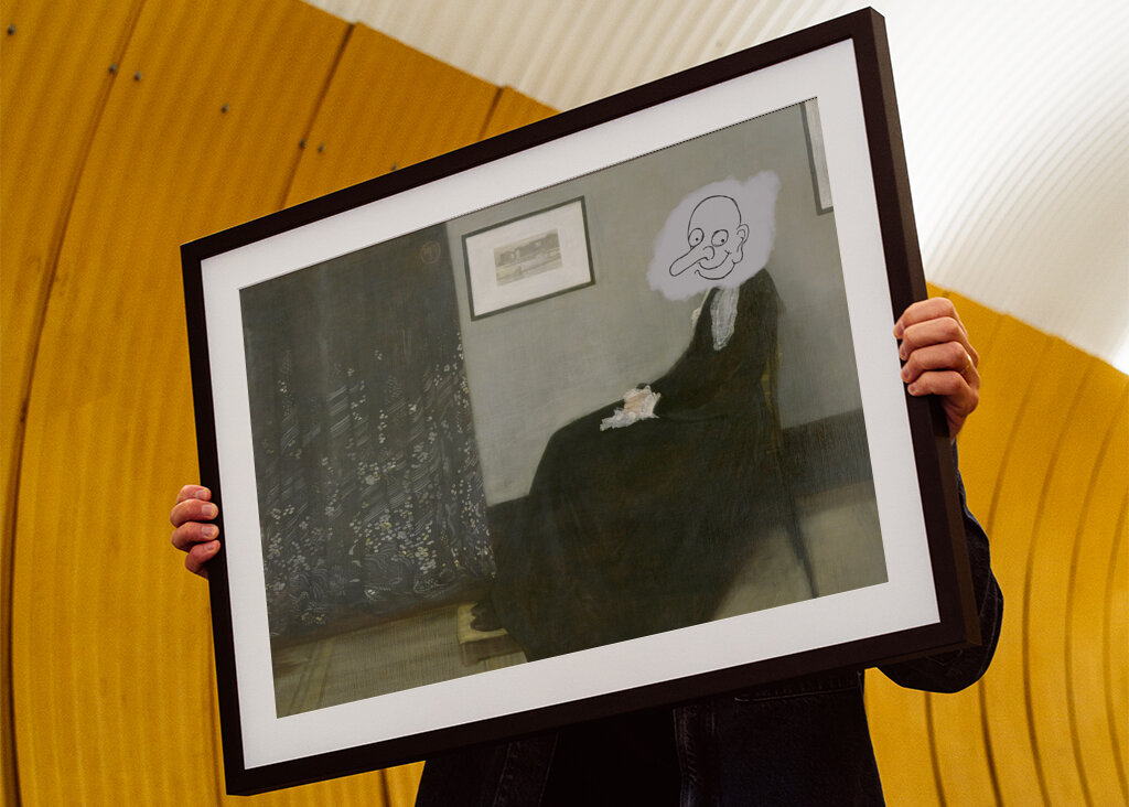 Whistler's Mother Mr.Bean