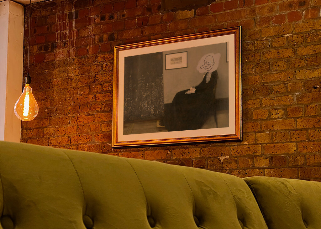 Whistler's Mother Mr.Bean