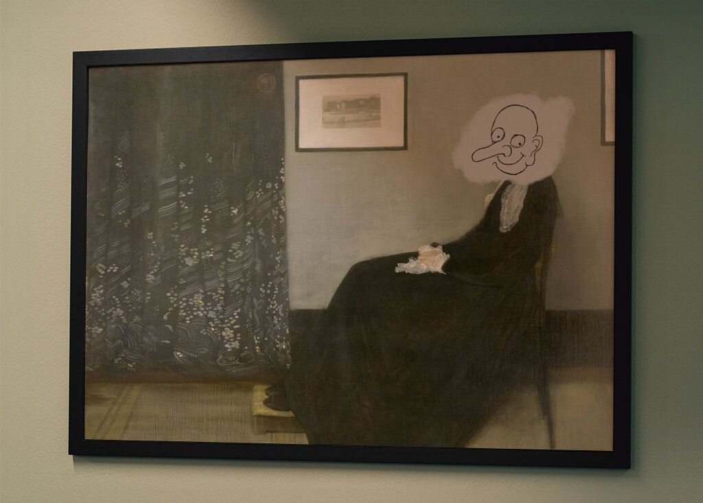 Whistler's Mother Mr.Bean