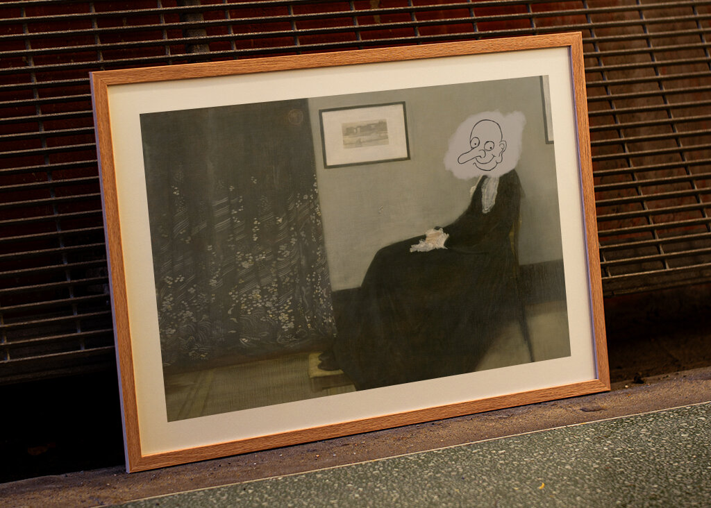 Whistler's Mother Mr.Bean