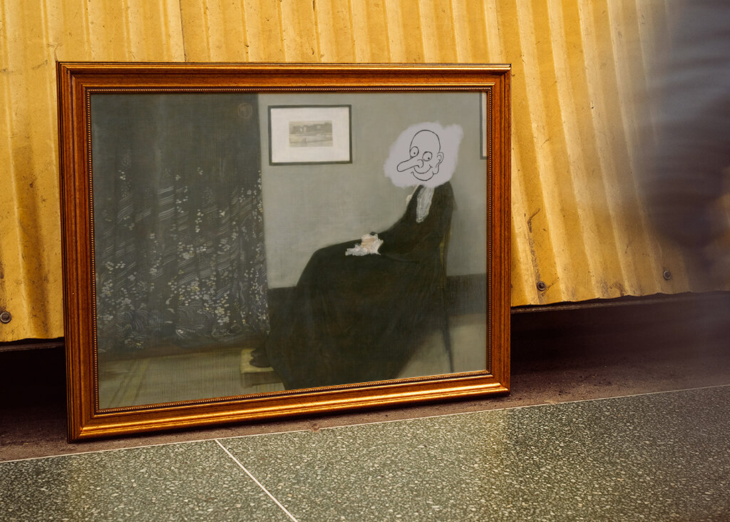 Whistler's Mother Mr.Bean