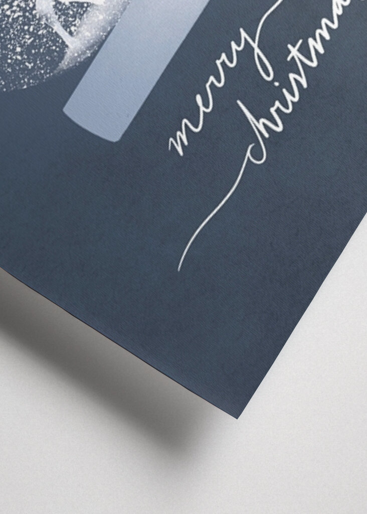 Snöig Rådjur Globe