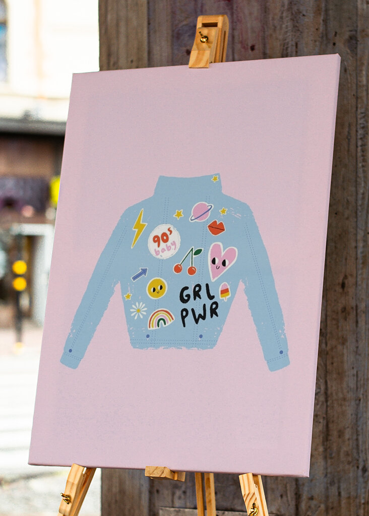 90er Jahre Jacke Vibes