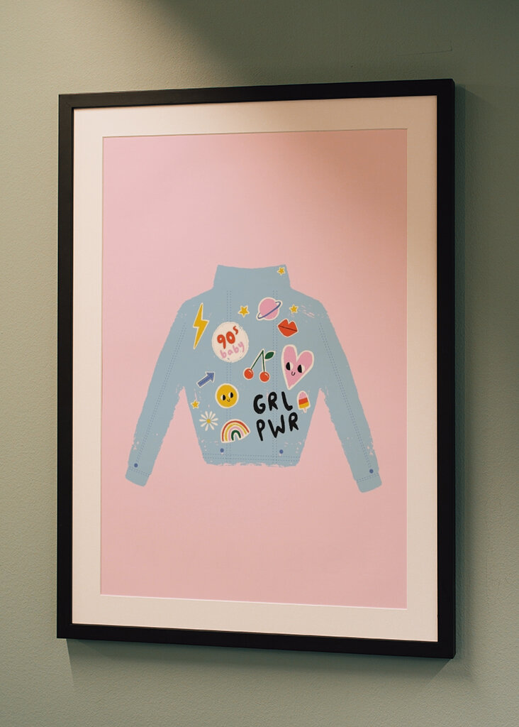 90er Jahre Jacke Vibes