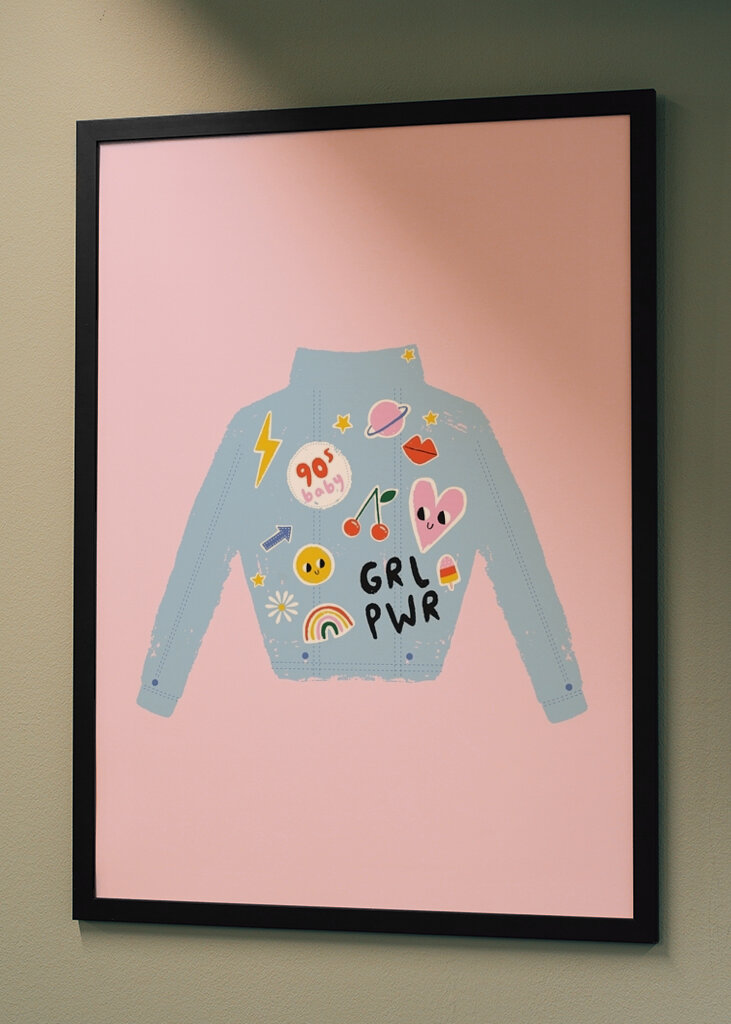 90er Jahre Jacke Vibes