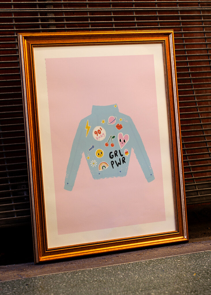 90er Jahre Jacke Vibes