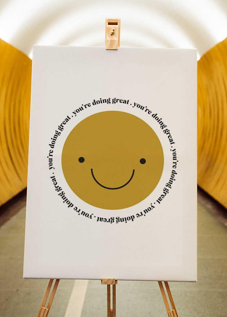 Symbol für positive Vibes