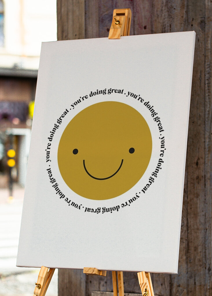 Symbol für positive Vibes