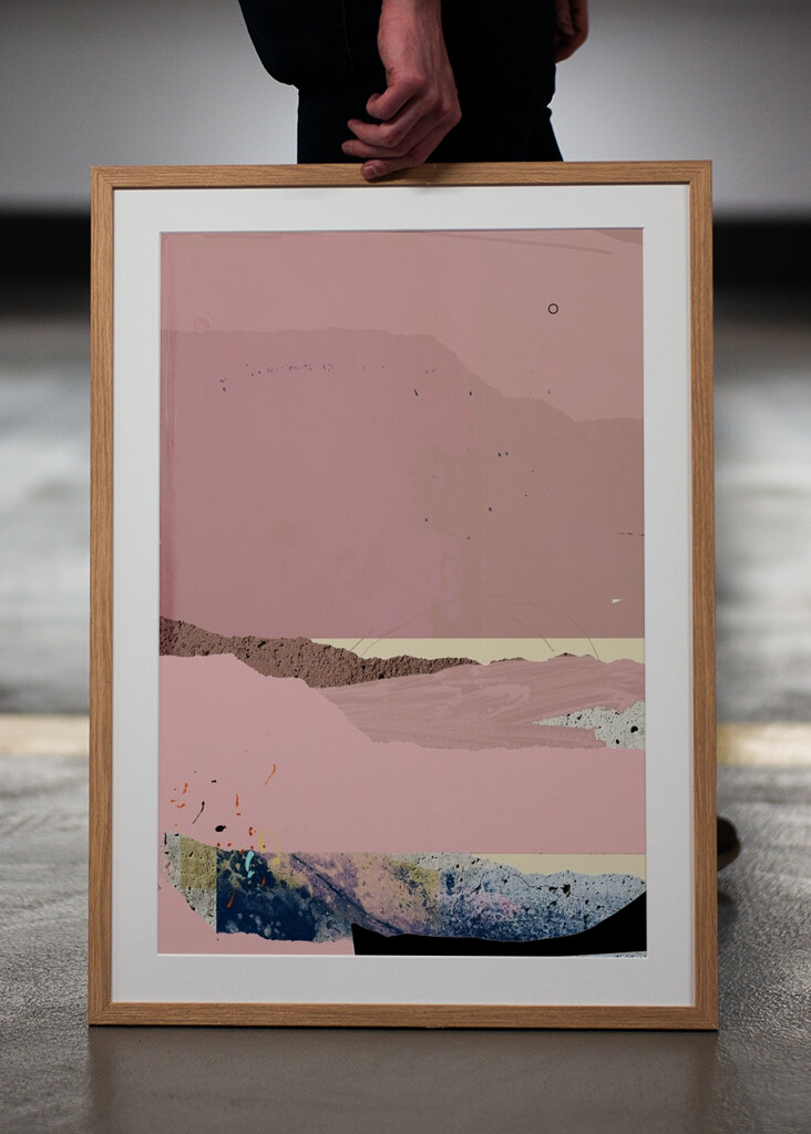 Abstrakte Wüstentöne