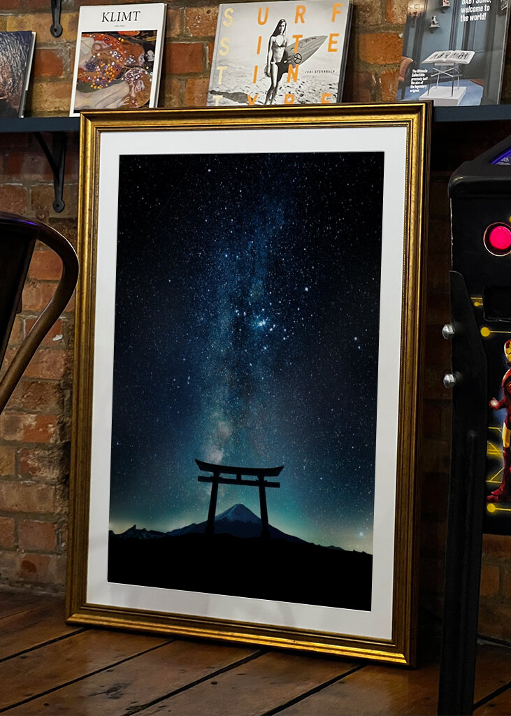 Nuit cosmique Sanctuaire Torii