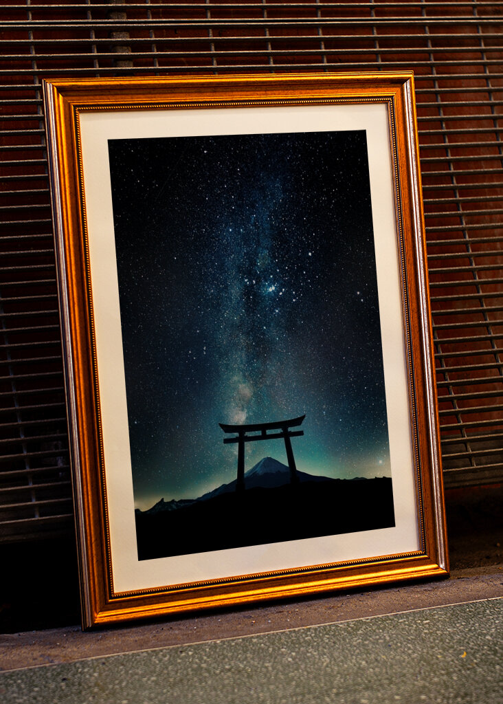 Nuit cosmique Sanctuaire Torii