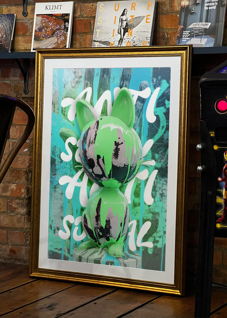 Ballon Cat Anti Social