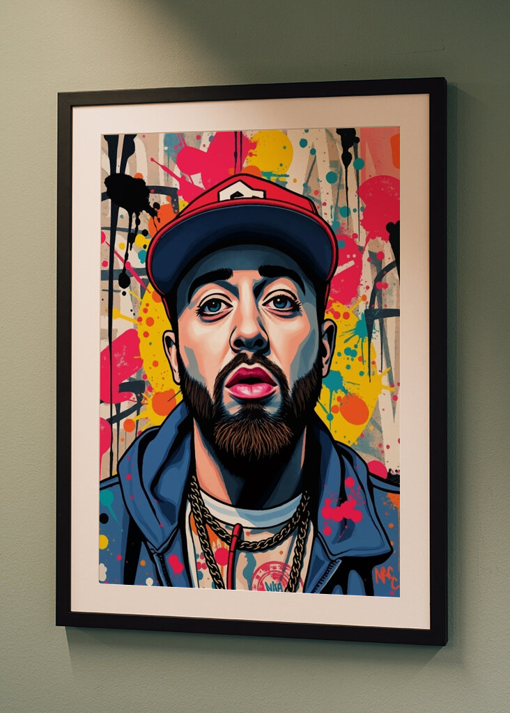 Mac Miller Pop Art