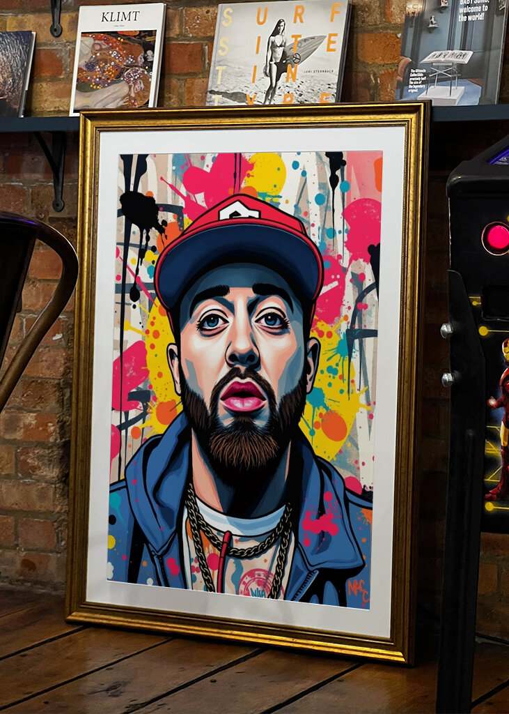 Mac Miller Pop Art