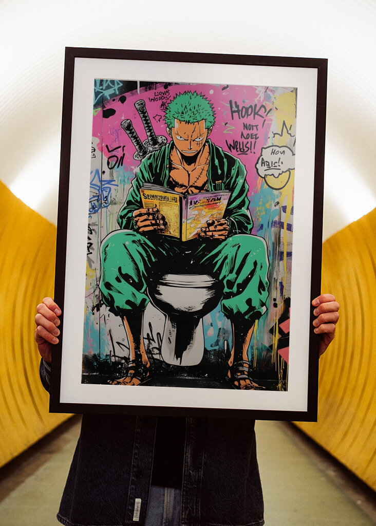 Zoro Spezzato dallo Spadaccino