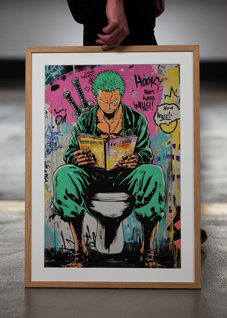 Zoro Spezzato dallo Spadaccino