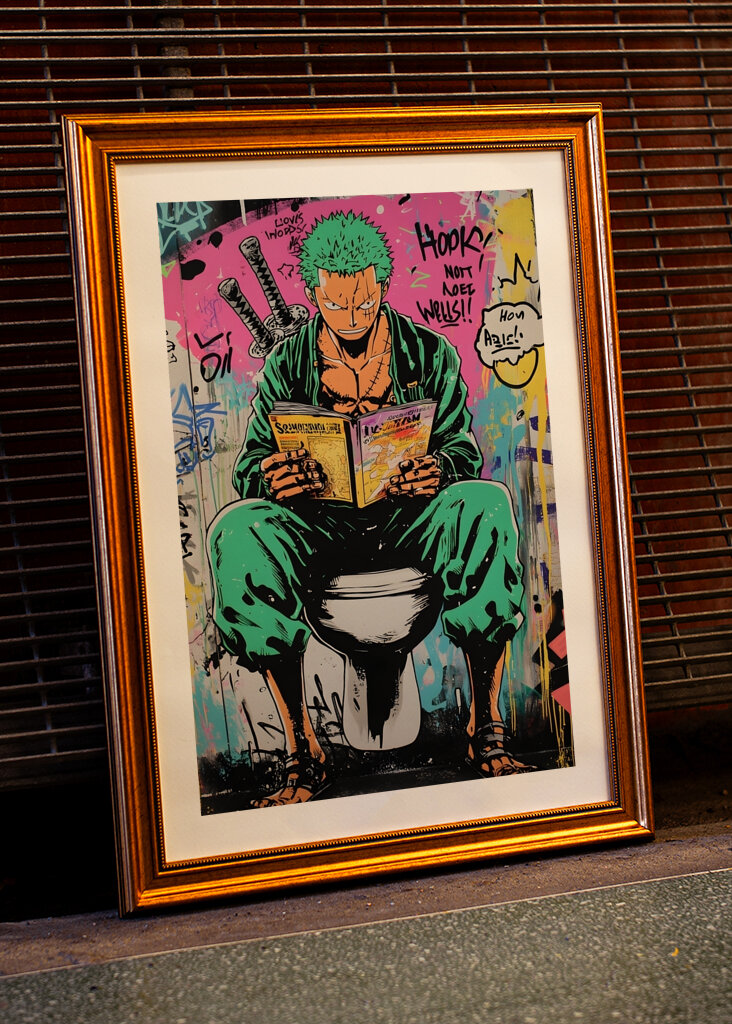 Zoro Spezzato dallo Spadaccino