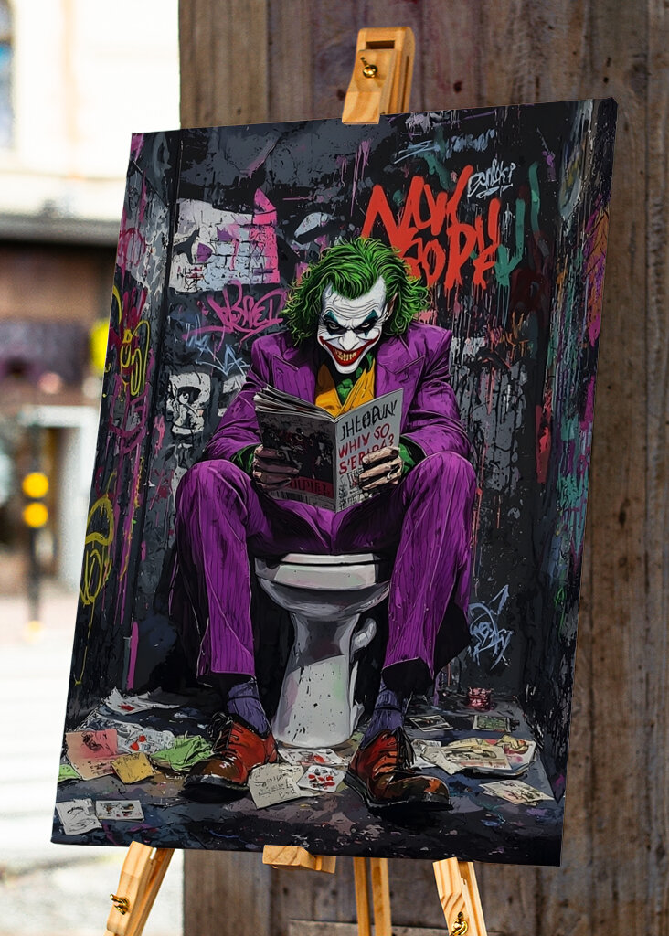 Funny Joker Toilet