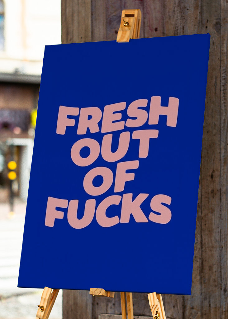 Unbothered Wall Decor