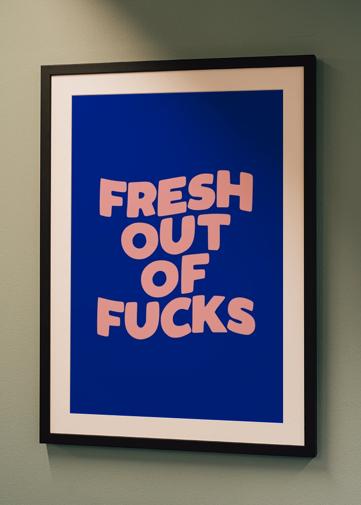 Unbothered Wall Decor