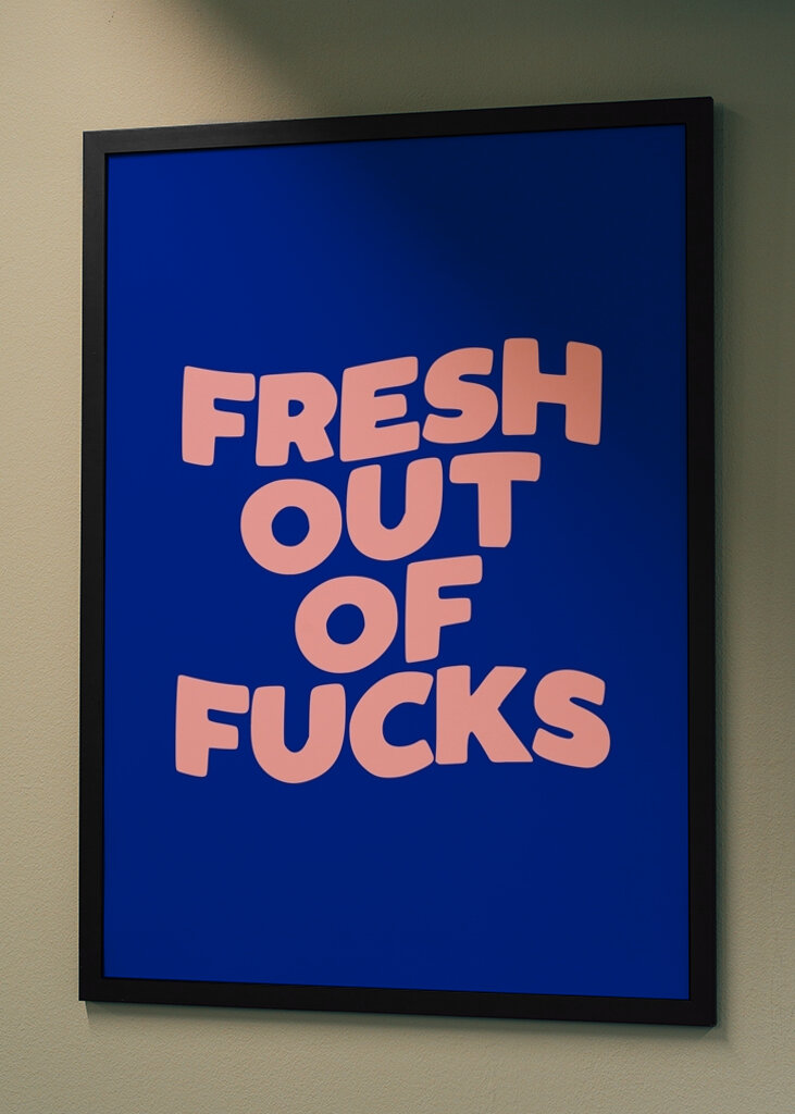 Unbothered Wall Decor