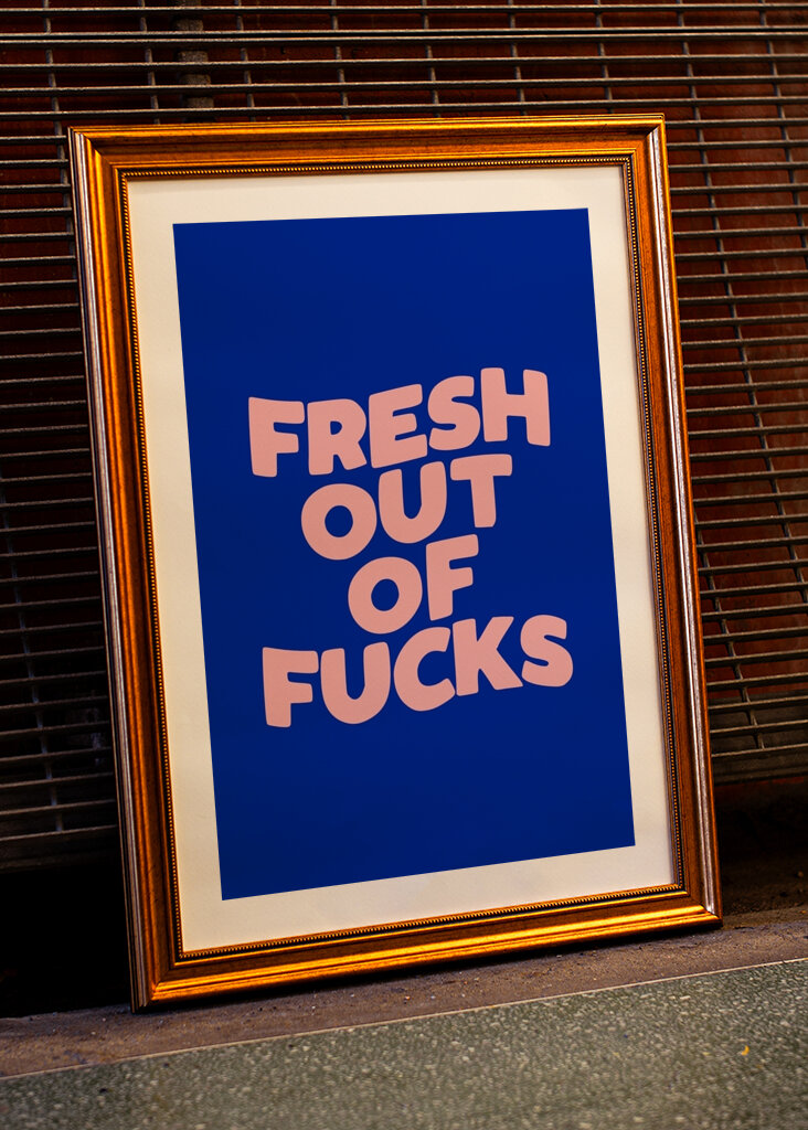 Unbothered Wall Decor