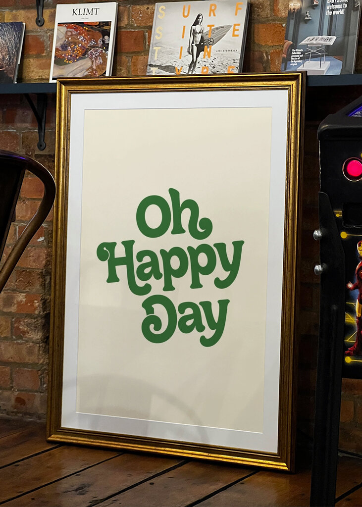 Fröhlicher Tag Design