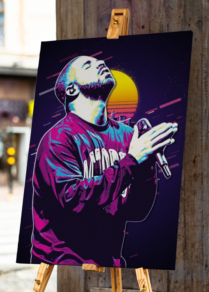 Drake Rapper stílus Retro