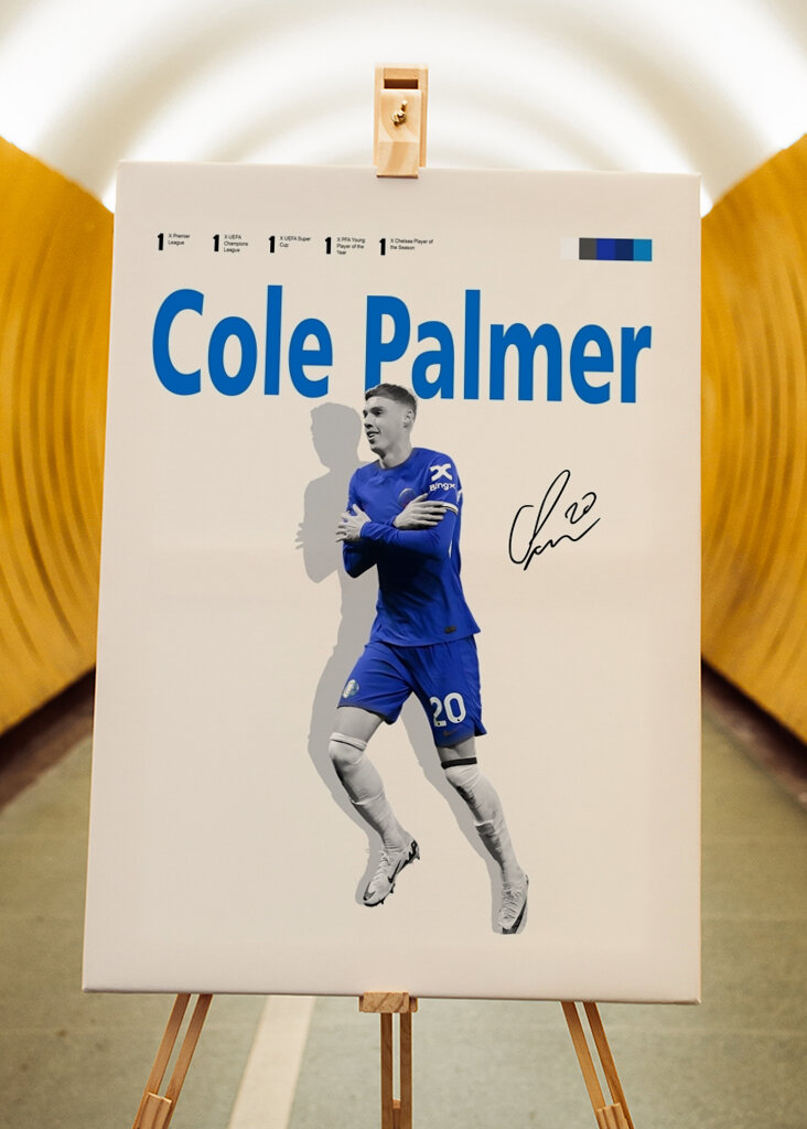 Cole Palmer Minimalistisk