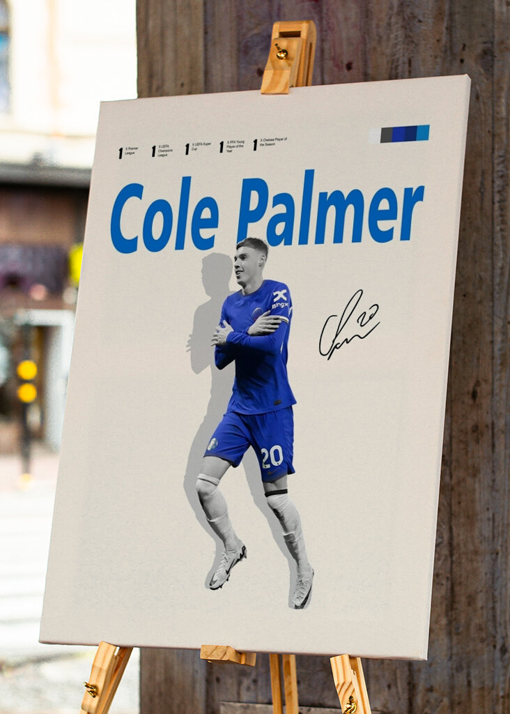 Cole Palmer Minimalistisk