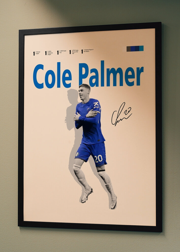 Cole Palmer Minimalistisk