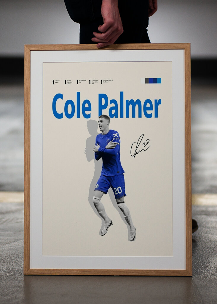 Cole Palmer Minimalistisk