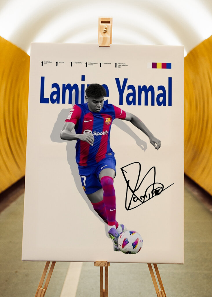 Lamine yamal Minimalist