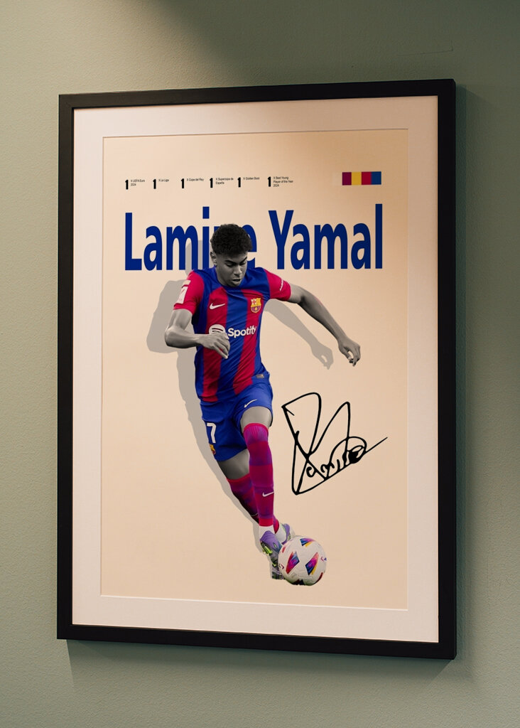 Lamine yamal Minimalist