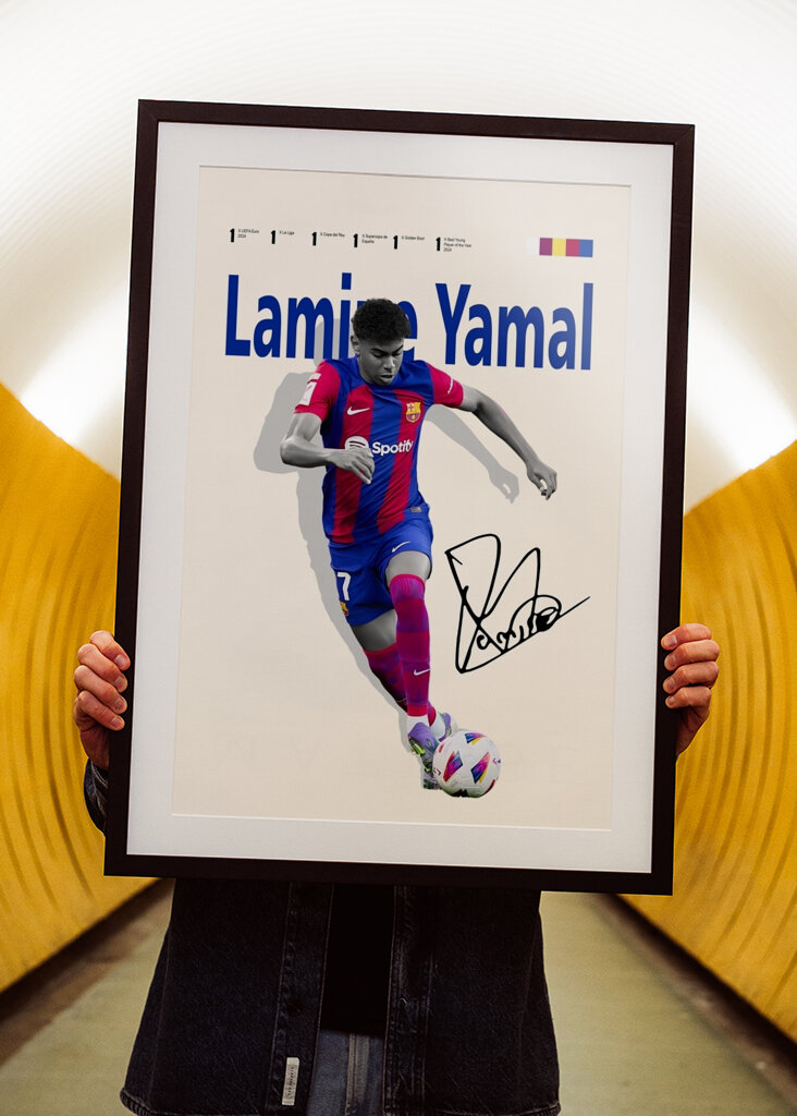 Lamine yamal Minimalist