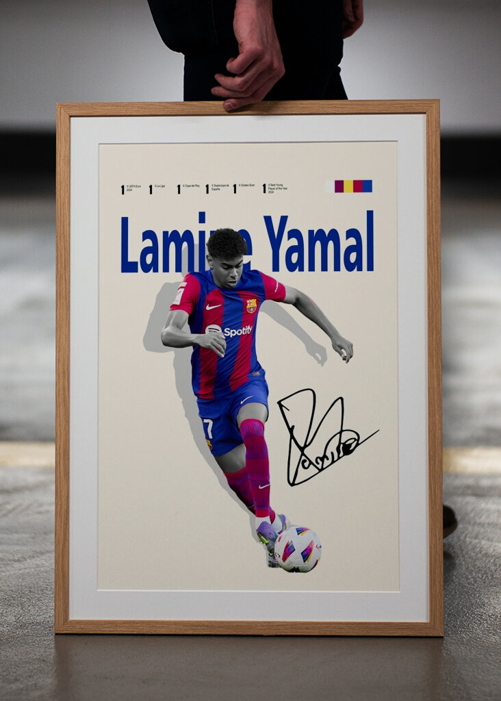 Lamine yamal Minimalist