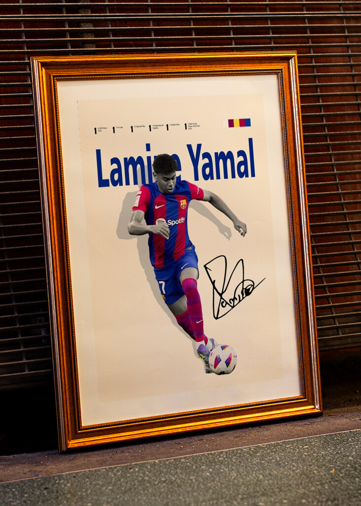 Lamine yamal Minimalist
