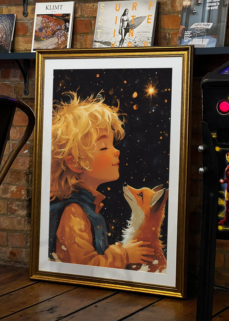 Le Petit Prince au renard