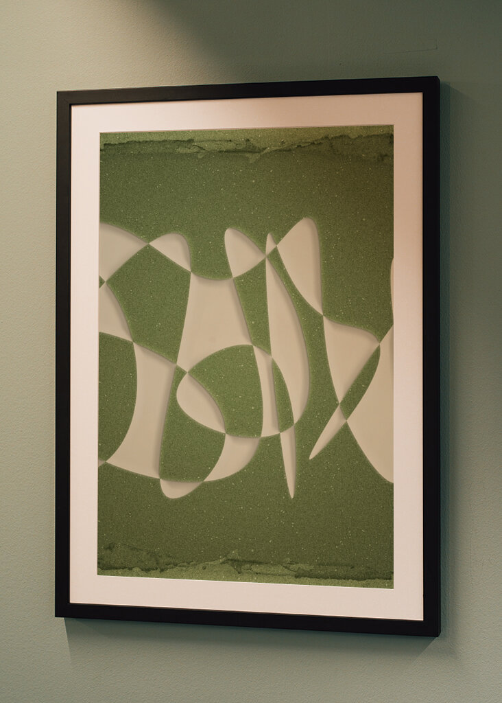 Groovy Green Swirl No2