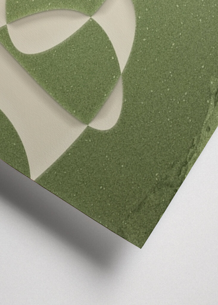 Groovy Green Swirl No2