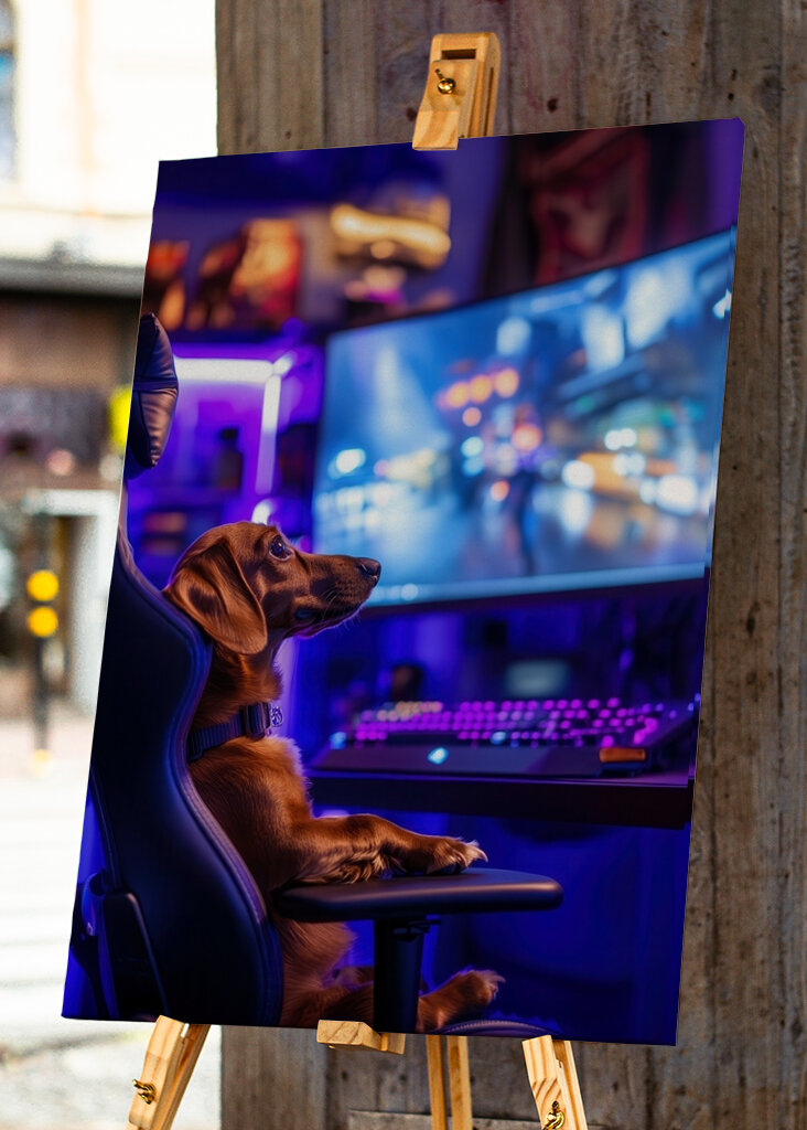 Gamer Jezevčík Klobása Pes