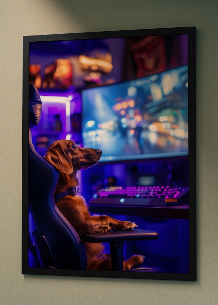 Gamer Jezevčík Klobása Pes