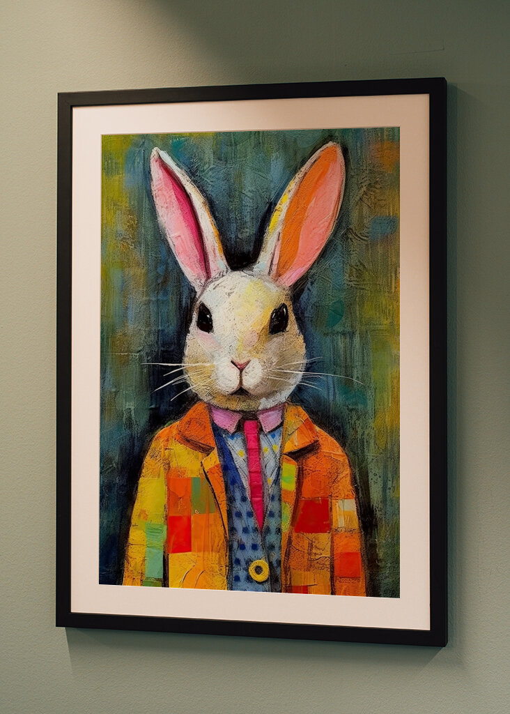 Patchwork Elegance Rabbit