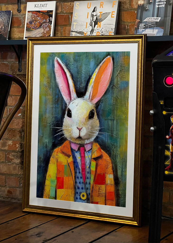 Patchwork Elegance Rabbit