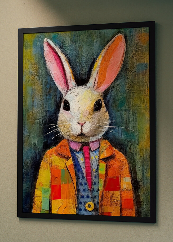 Patchwork Elegance Rabbit