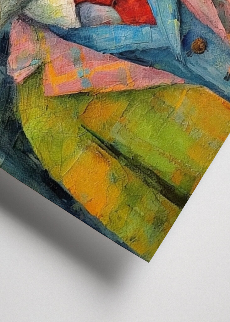 Chic Rabbit in Textured Pastel