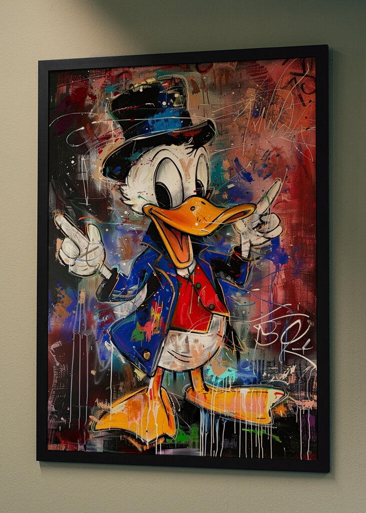 Elegante Ente mit Stil