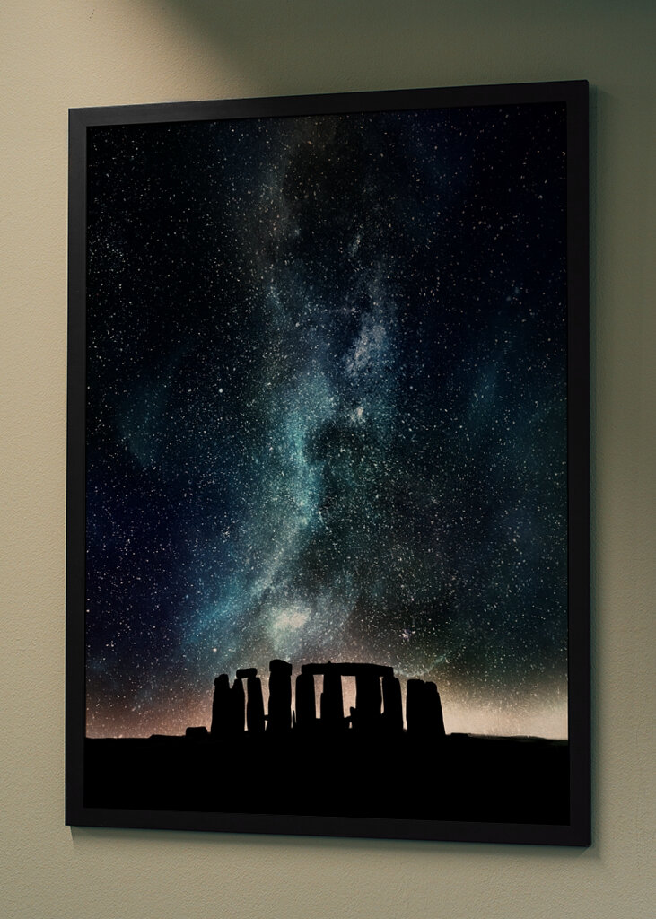 Kosmische Nacht Stonehenge 