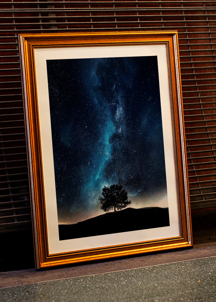 Cosmic night tree