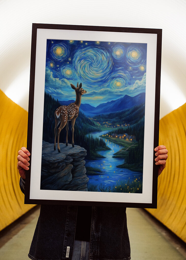 Szarvas a csillagos ég alatt